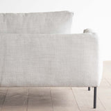 Natadora Opia Fabric Sofa 3 Seater in Coast Grey from Originals Furniture Singapore