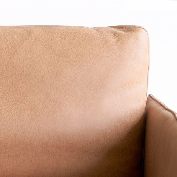 Pensive 3.5 Seater Leather Sofa - Canyon