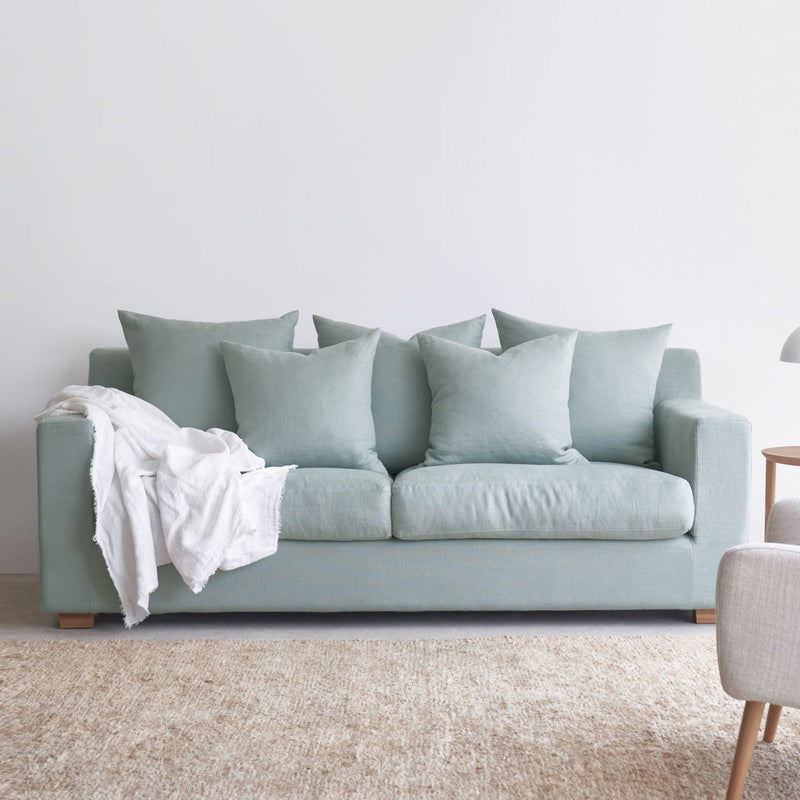 Blue Beccy 3 Seater Sofa