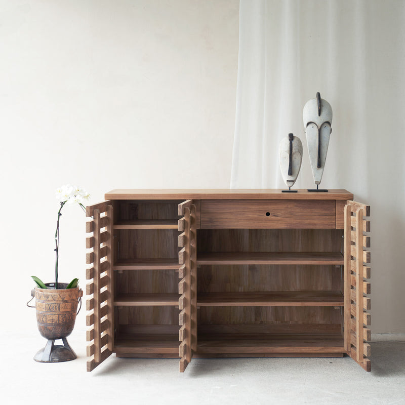 Shoe Cabinet | Teak (120cm)