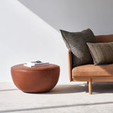 Fable Ottoman | Bespoke Leather