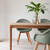 Vincent Sheppard Teak Avril Dining Chair in Dusty Green from Originals Furniture SIngapore