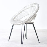 Vincent Sheppard Curly Dining Chair in White from Originals Furniture Singapore