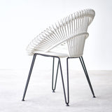 Vincent Sheppard Curly Dining Chair in White from Originals Furniture Singapore