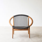 Vincent Sheppard Frida Outdoor Lounge Armchair in Natural and Grey from Originals Furniture Singapore