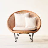 Vincent Sheppard Outdoor Cocoon Lounge Chair Armchair in Gipsy Honey Cream from Originals Furniture Singapore