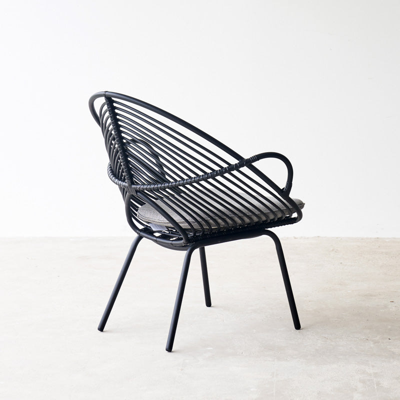 Vincent Sheppard Outdoor Lazy Rocco Chair in Black from Originals Furniture Singapore