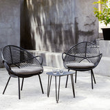 Vincent Sheppard Outdoor Lazy Rocco Chair in Black from Originals Furniture Singapore