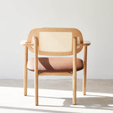 Titus Leather Armchair | Natural (70cm)