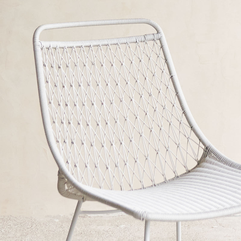 Kim Outdoor Side Chair in Stone White from Originals Furniture Singapore