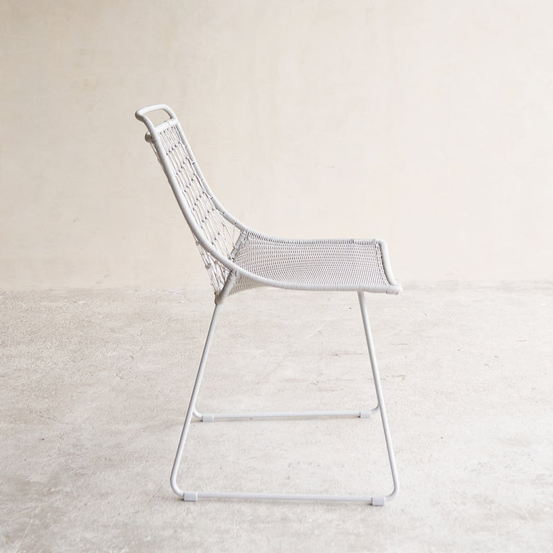 Kim Outdoor Side Chair in Stone White from Originals Furniture Singapore