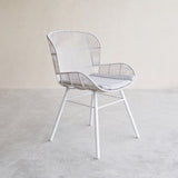 Rose Outdoor Dining Chair | Chalk (56cm)