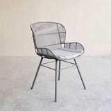 Rose Outdoor Dining Chair | Grey (56cm)