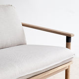 Corda Outdoor 3 Seater Sofa | Grey (180cm)